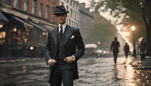Quel style masculin adopter pour revivre les années 1920 ?